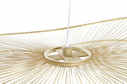 Lampara Techo Bambu 100X100X25 Natural Natural