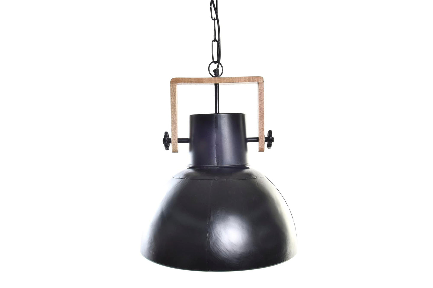 Lampara Techo Metal Mango 40X40X49 Negro