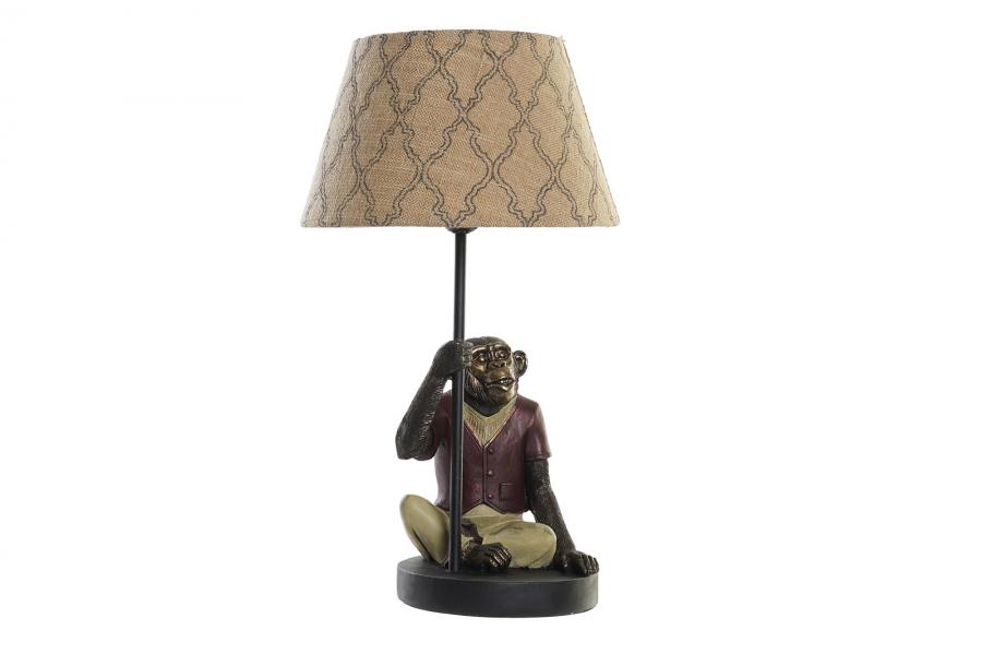 Lampara Sobremesa Resina Poliester 27X25X44_5 Mono