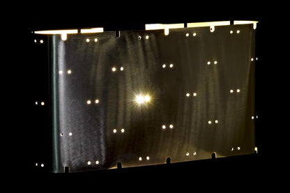 Lampara Aplique Metal 39X11_5X20_5 Dorado