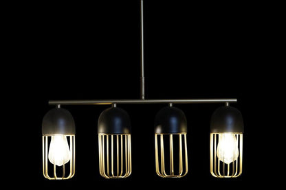 Lampara Techo Metal 60X11X26 Negro