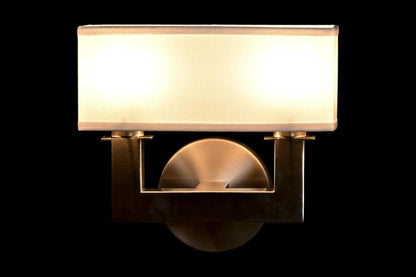 Lampara Aplique Metal 25X14X24 Base 10X2.5X10Cm