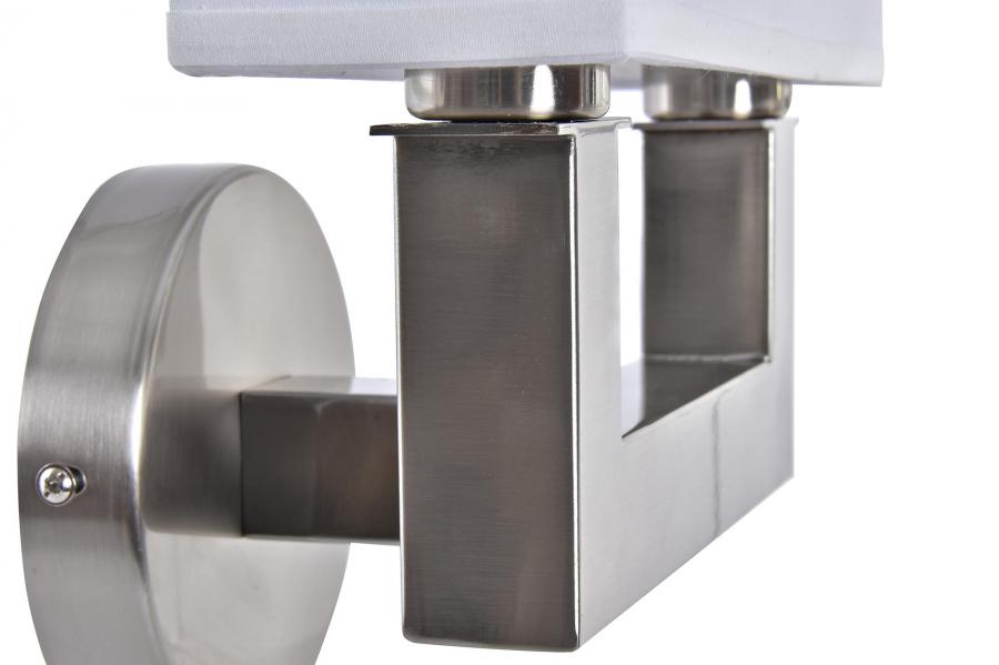 Lampara Aplique Metal 25X14X24 Base 10X2.5X10Cm