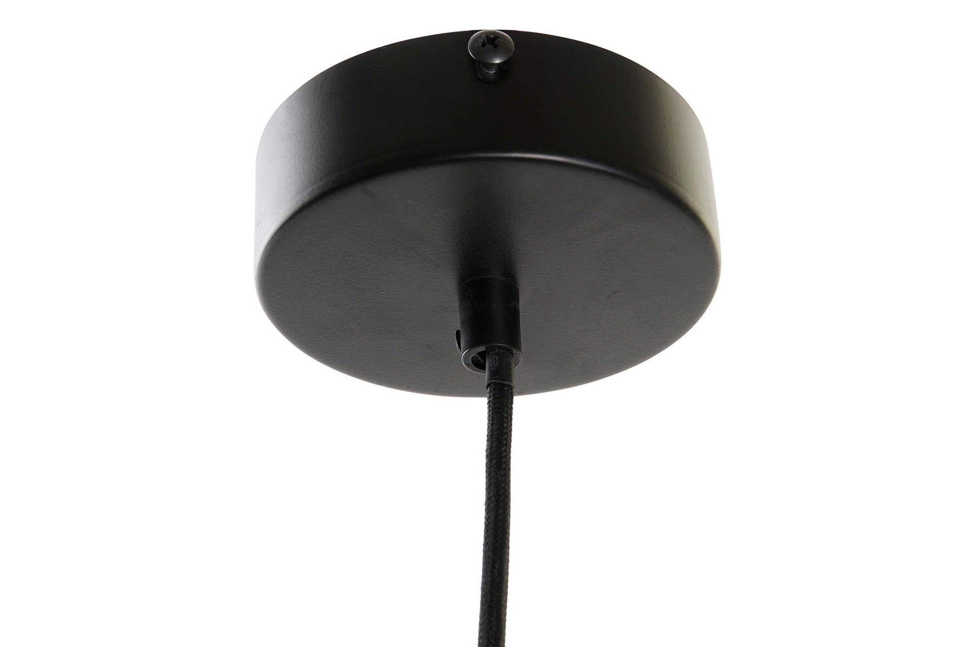 Lampara Techo Metal Ratan 32X32X43 Negro