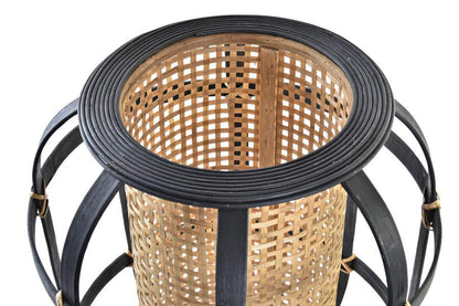 Lampara Sobremesa Bambu 31X31X51 Natural Marron