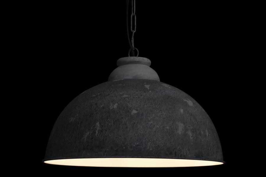 Lampara Techo Metal Madera 62X62X62 Marron