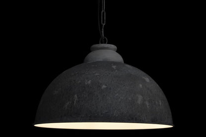 Lampara Techo Metal Madera 62X62X62 Marron