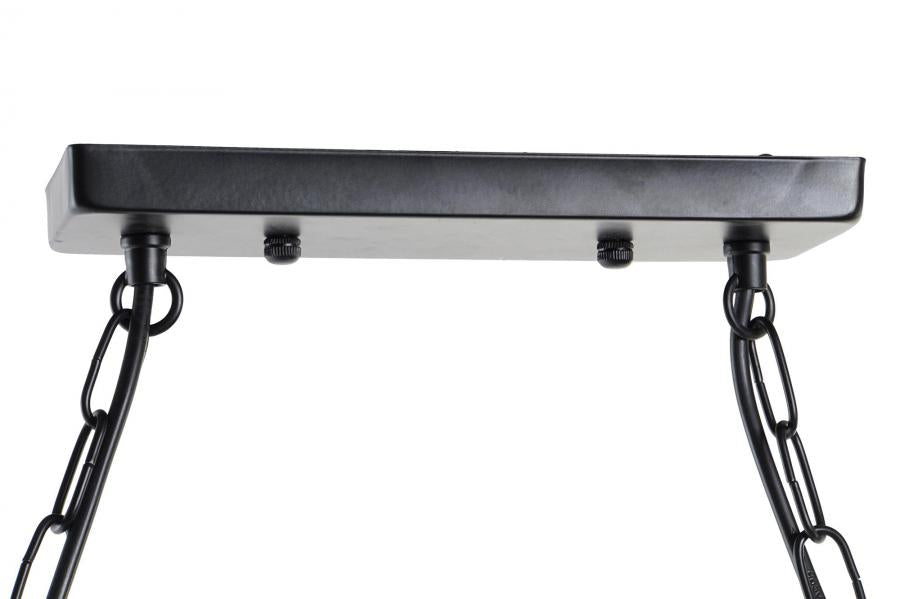 Lampara Techo Metal Cuerda 85X18X20 3 Bombillas