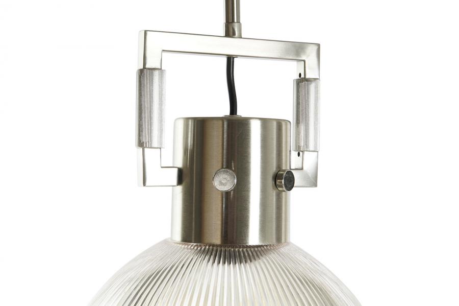 Lampara Techo Cristal Metal 25_4X25_4X35_5 2 Surt.