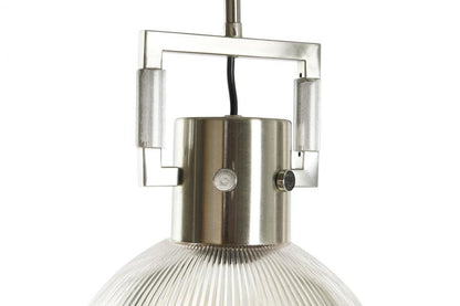 Lampara Techo Cristal Metal 25_4X25_4X35_5 2 Surt.