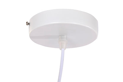 Lampara Techo Ratan Poliester 30X30X28 2 Surt.