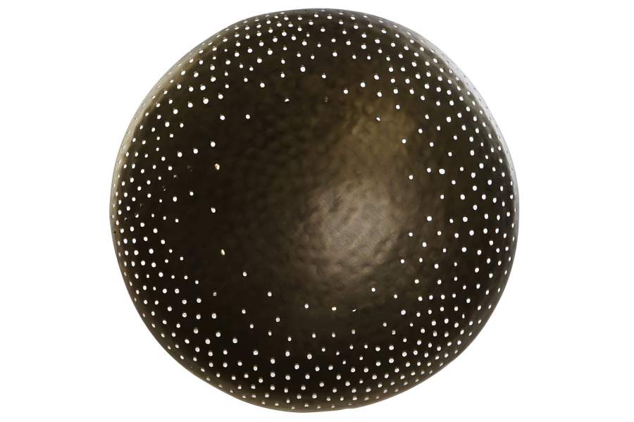 Lampara Aplique Hierro 32X18X32 Dorado