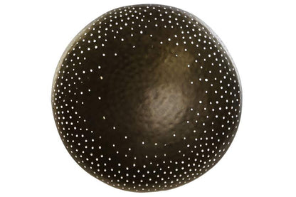 Lampara Aplique Hierro 32X18X32 Dorado