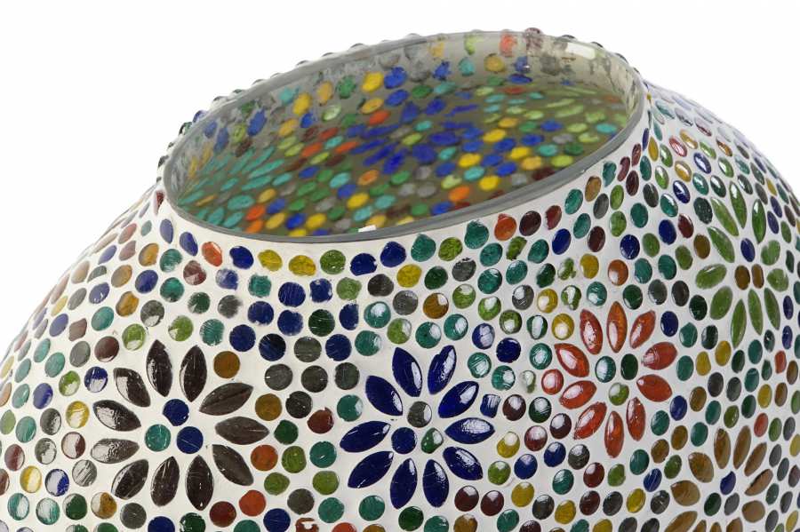 Lampara Sobremesa Cristal 33X20X32 Mosaico 2 Surt.