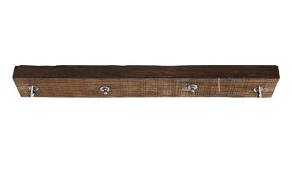 Lampara Techo Teca Reciclada 118X15X86 Tronco