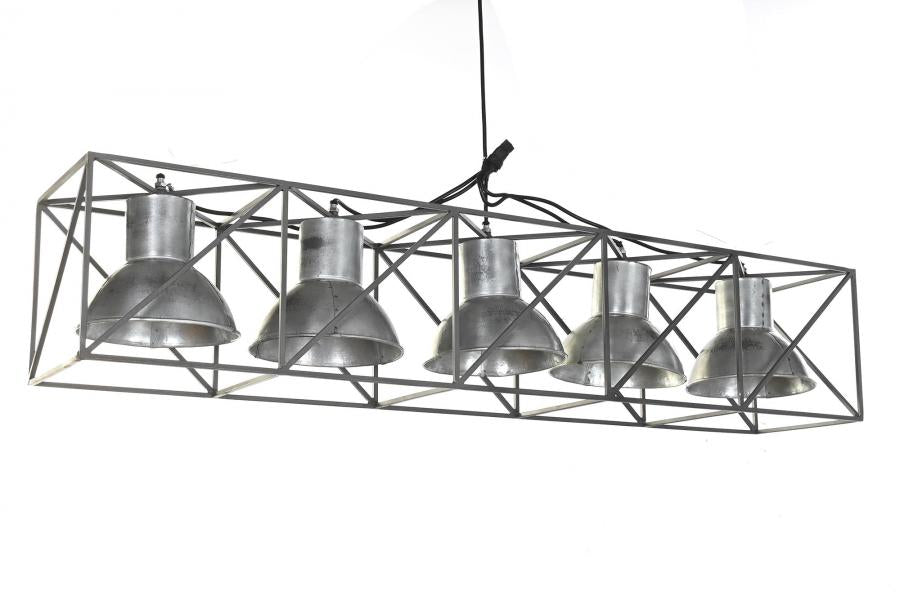 Lampara Techo Metal 115X24X24 Multiposicion Gris