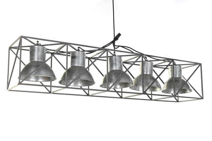 Lampara Techo Metal 115X24X24 Multiposicion Gris