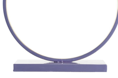 Lampara Sobremesa Hierro 41X20X71 Lila