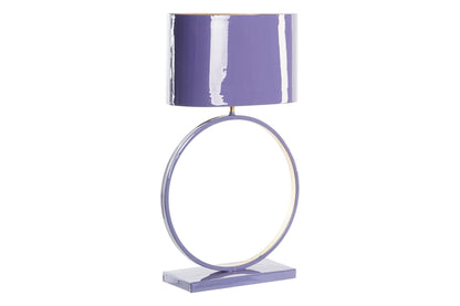 Lampara Sobremesa Hierro 41X20X71 Lila