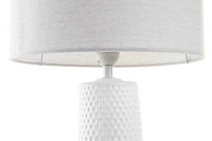 Lampara Sobremesa Porcelana Poliester 30X30X63