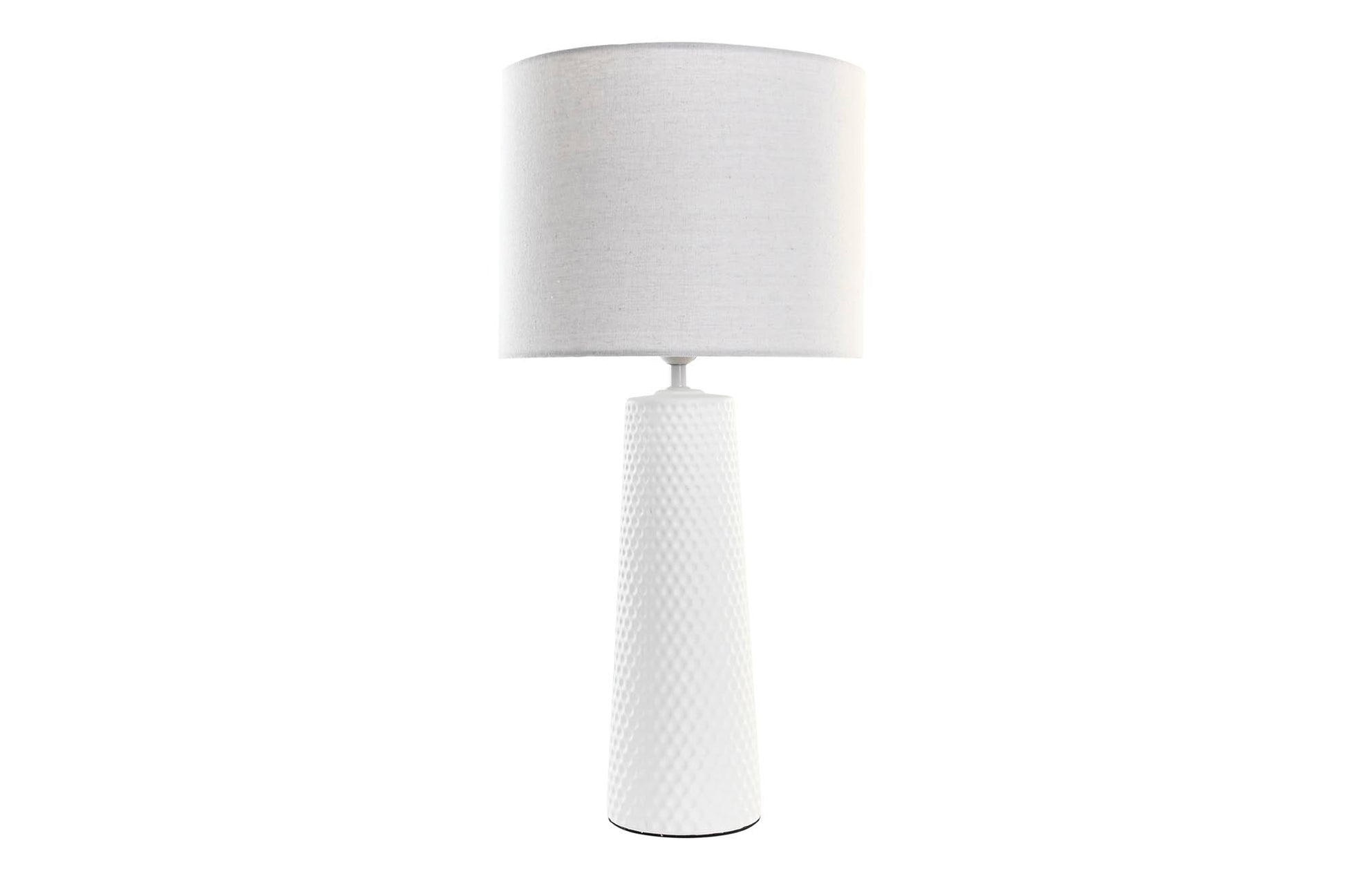 Lampara Sobremesa Porcelana Poliester 30X30X63