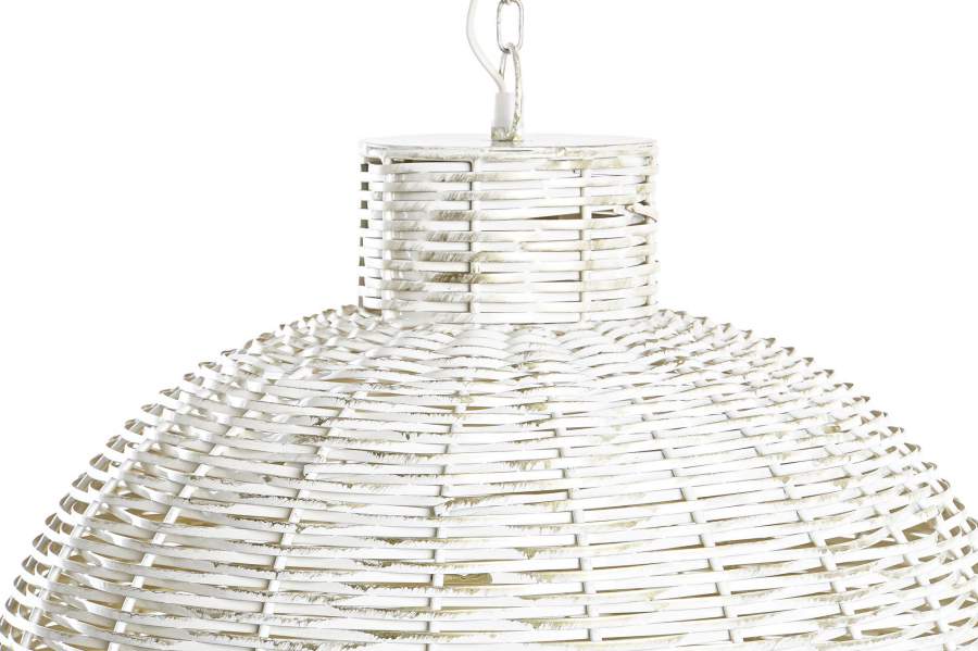 Lampara Techo Hierro 51X51X38 Blanco
