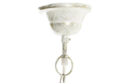 Lampara Techo Hierro 51X51X38 Blanco