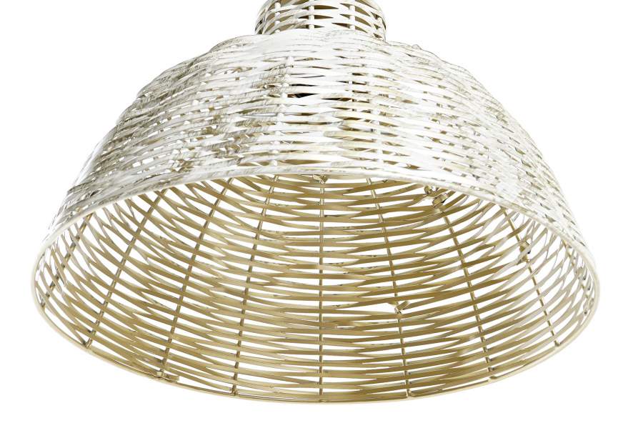 Lampara Techo Hierro 38X28X24 Blanco