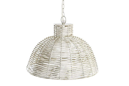 Lampara Techo Hierro 38X28X24 Blanco
