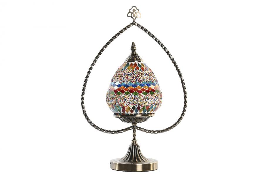 Lampara Sobremesa Metal 32_5X16X47_5 Mosaico 2 Sur