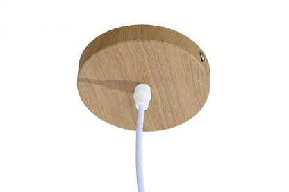 Lampara Techo Bambu 40X40X17 E27 Natural Natural