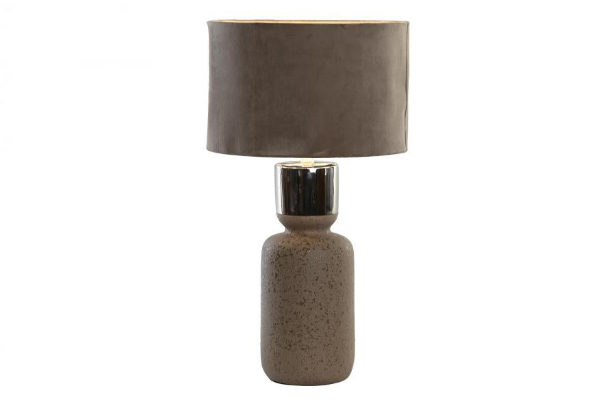 Lampara Sobremesa Ceramica Poliester 30X30X54