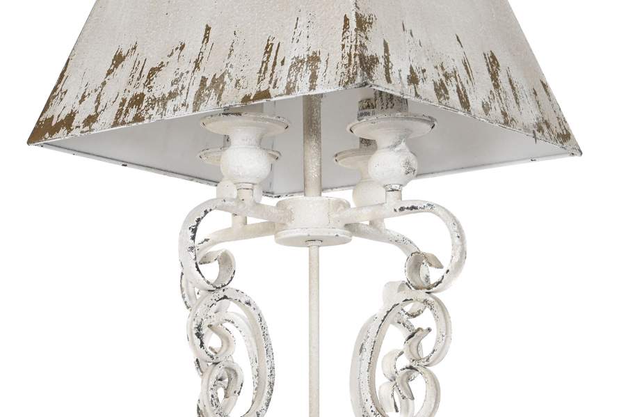 Lampara Techo Metal 37_5X37_5X73_5 Envejecido