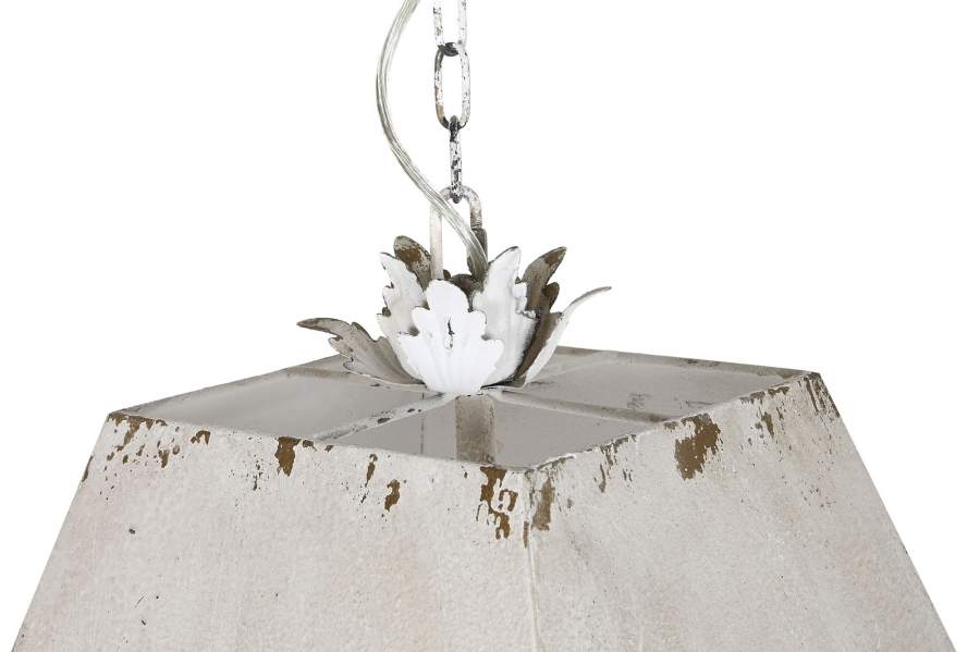 Lampara Techo Metal 37_5X37_5X73_5 Envejecido