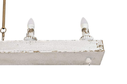 Lampara Techo Abeto Metal 111_5X12X83 Envejecido