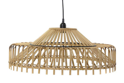 Lampara Techo Bambu 61X61X31 Natural Marron