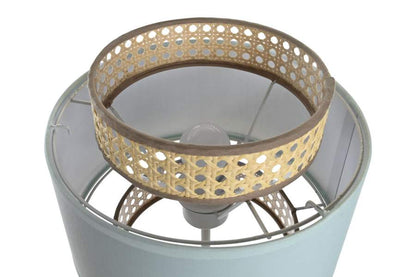 Lampara Sobremesa Metal 26X26X55 E27 2 Surt.
