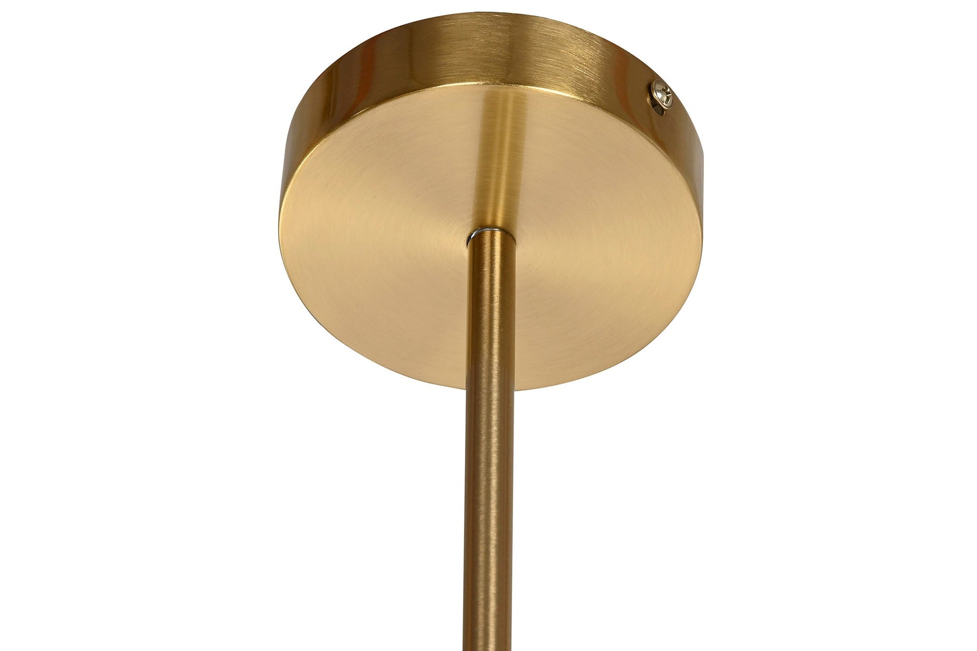 Lampara Techo Metal Cristal 64X64X64 Bolas Dorado