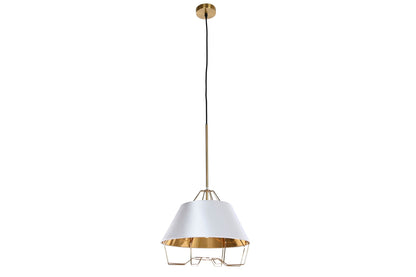 Lampara Techo Metal 38X38X32 Dorado