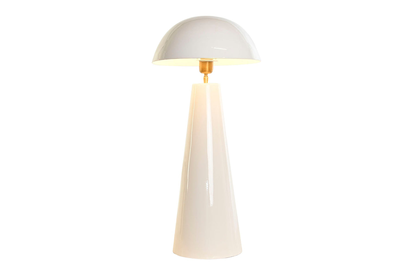 Lampara Sobremesa Hierro 32X32X70 Seta Lacado