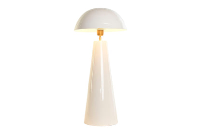 Lampara Sobremesa Hierro 32X32X70 Seta Lacado