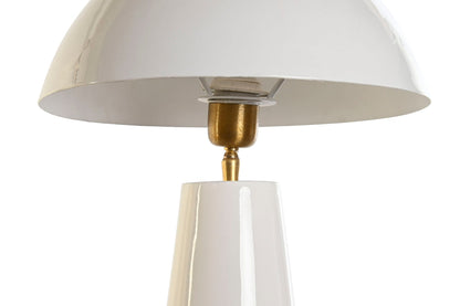 Lampara Sobremesa Hierro 32X32X70 Seta Lacado