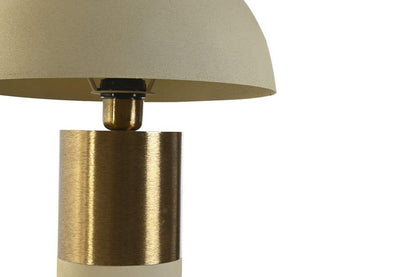 Lampara Sobremesa Hierro 31X31X45 Seta Crema