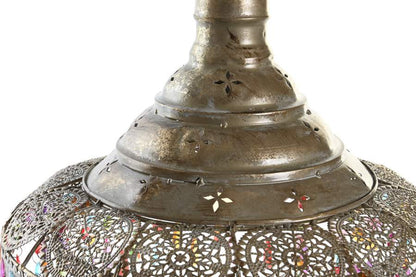 Lampara Techo Metal Acrilico 37X37X38 Dorado