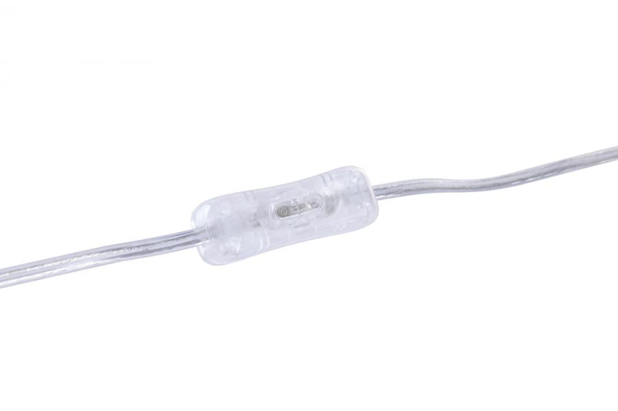 Lampara Sobremesa Marmol Metal 40X23X62 Blanco