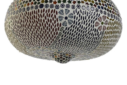 Lampara Techo Cristal 32X32X26 Mosaico 2 Surt.