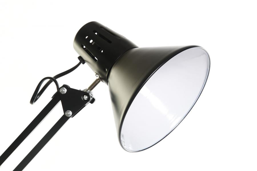 Lampara Sobremesa Metal 22X39X69 Flexo Negro