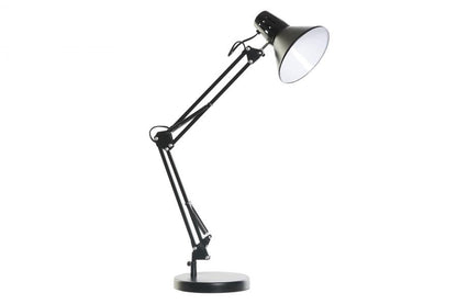 Lampara Sobremesa Metal 22X39X69 Flexo Negro