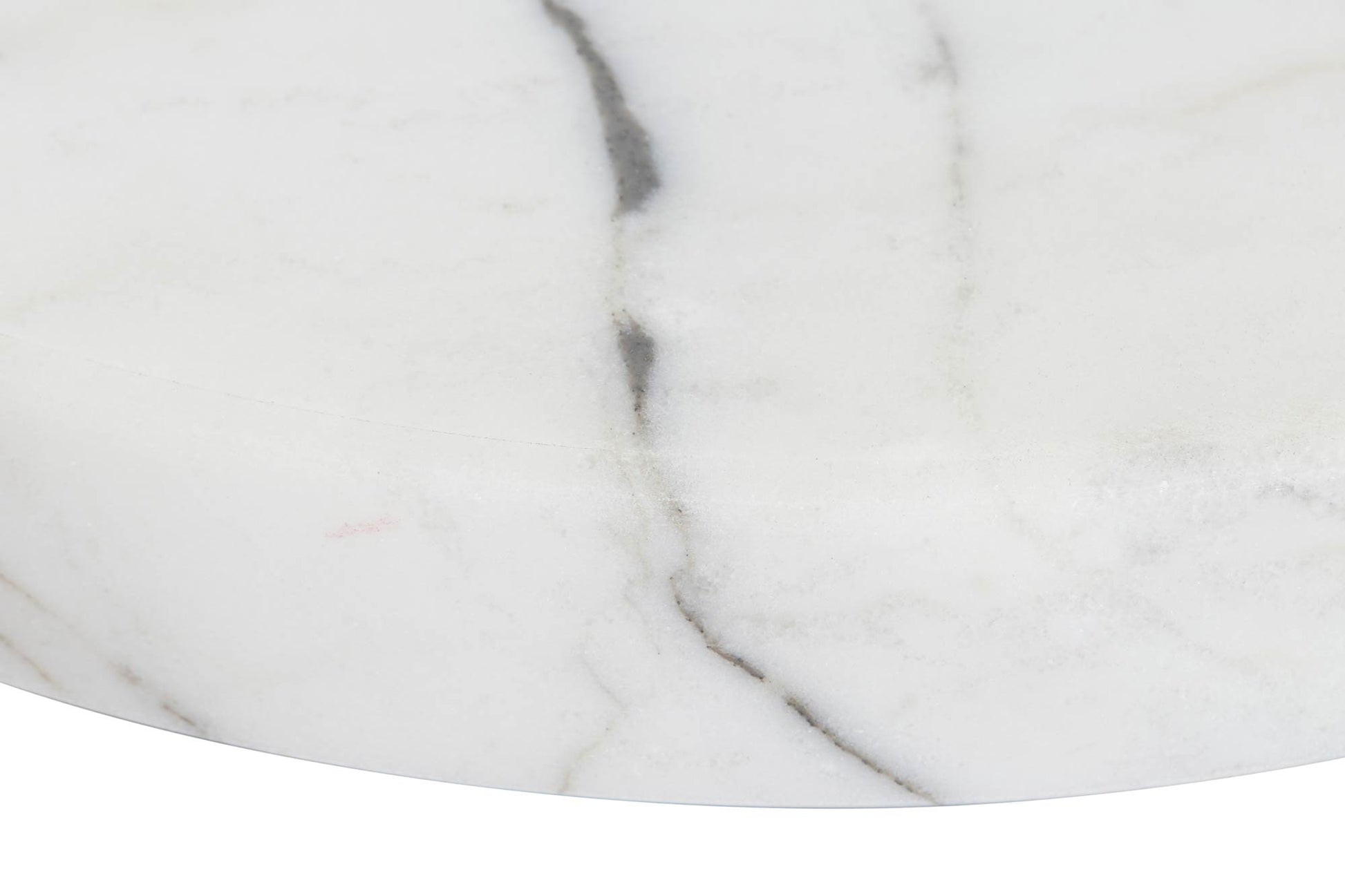 Lampara Pie Metal Marmol 36X110X195 Blanco