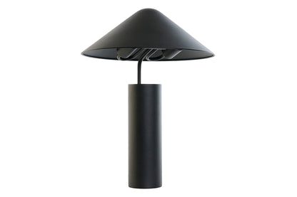 Lampara Sobremesa Metal 39X39X45 Sombrero Negro